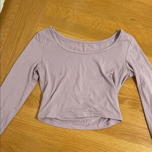 Lavender Long Sleeve Women's Top